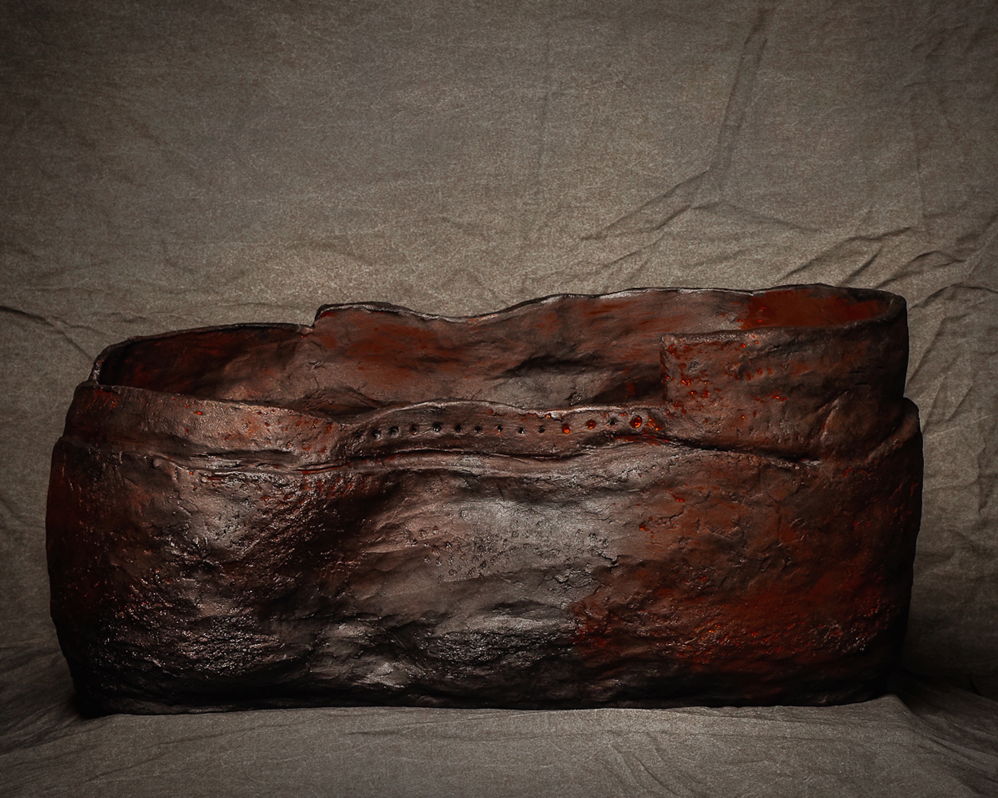 charred ceramics john arsenault