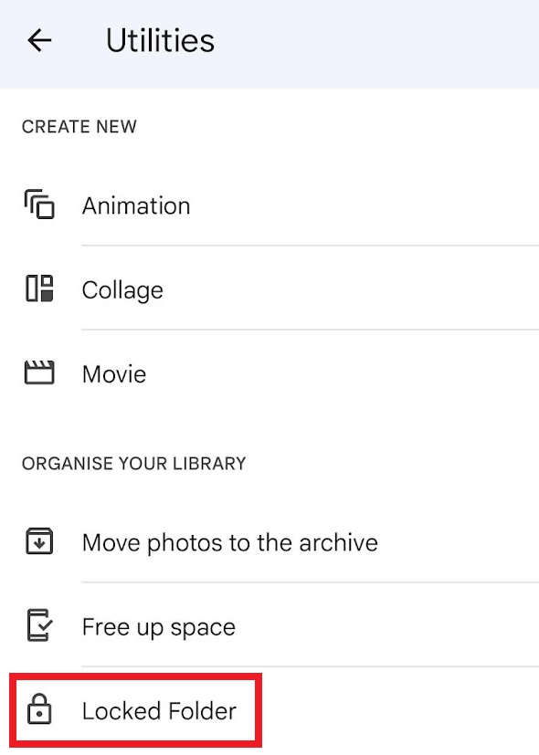 How to lock photos and videos on Android