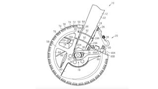 Shimano patents disc brake cover