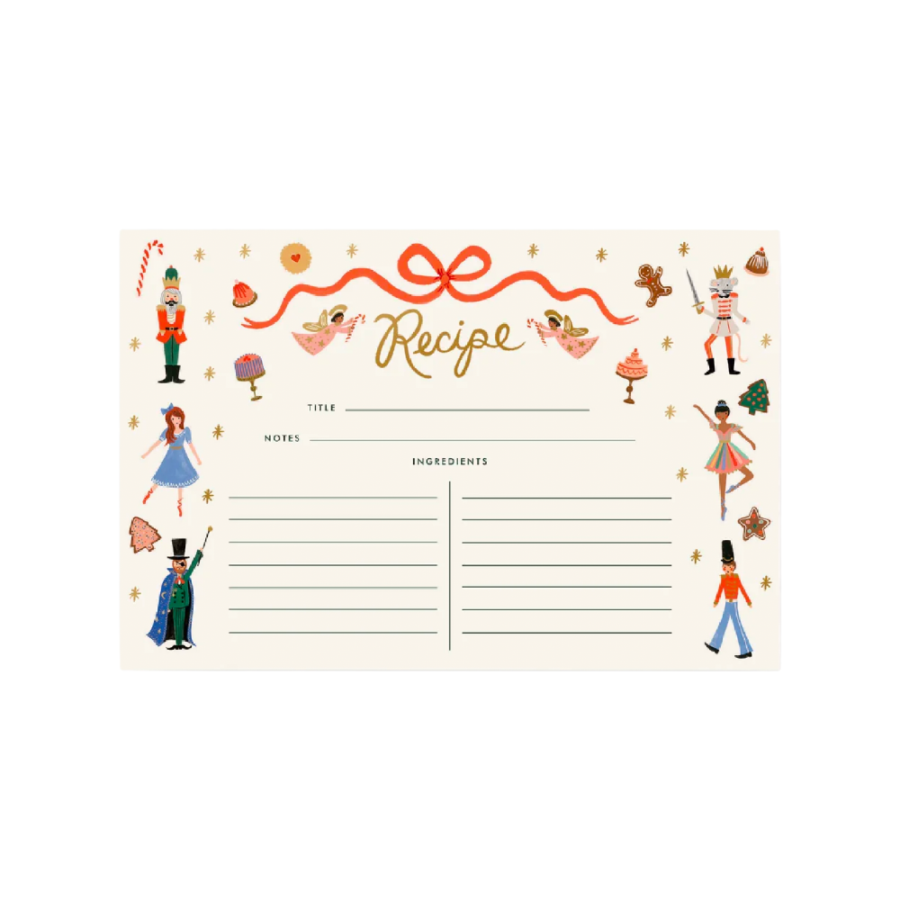 Recipe cards, $15.99, Rifle Paper Co.