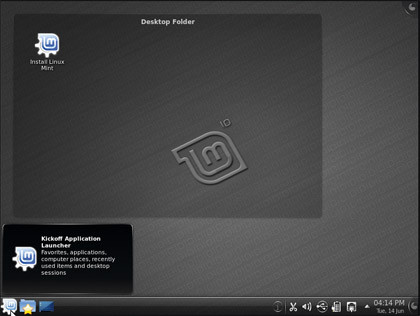 Mint kde