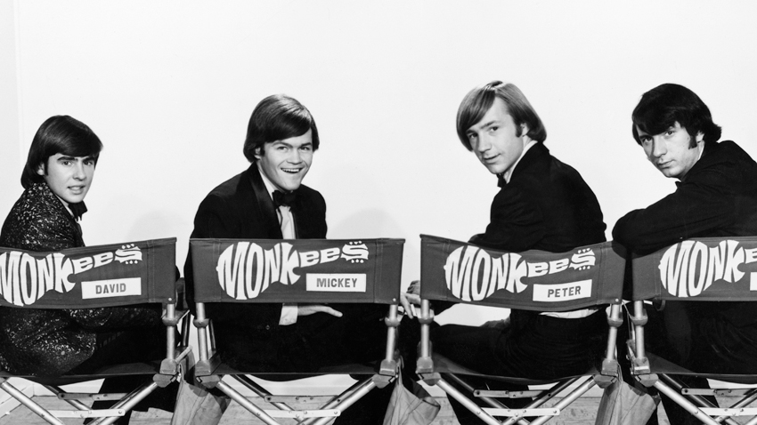 Somebody didn&#039;t know how to spell &quot;Micky.&quot; The Monkees in 1966. (from left) Davy Jones, Micky Dolenz, Peter Tork and Mike Nesmith