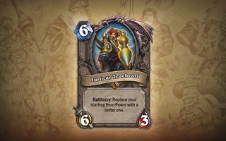 Justicar Trueheart was announced the day after The Grand Tournament.