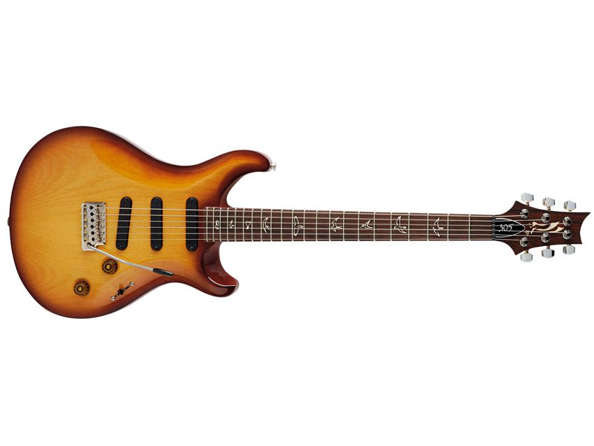 PRS quality meets Strat inspired features.