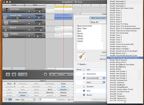ChannelStrip adds depth and quality to GarageBand's already excellent package