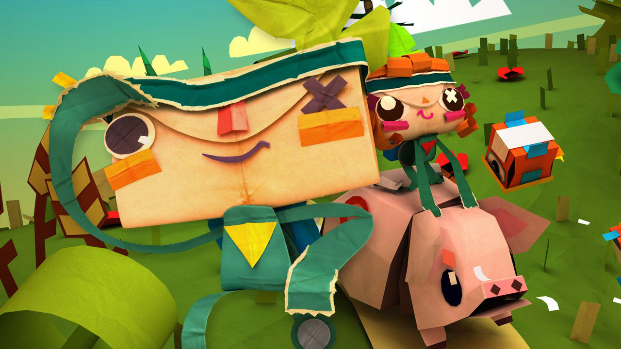 Best PS4 exclusive games - Tearaway Unfolded