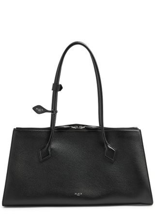 Le Teckel Grained Leather Tote