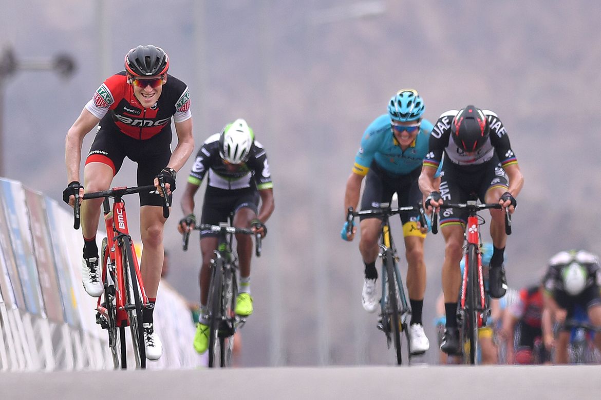Hermans produced an uphill sprint no one could match