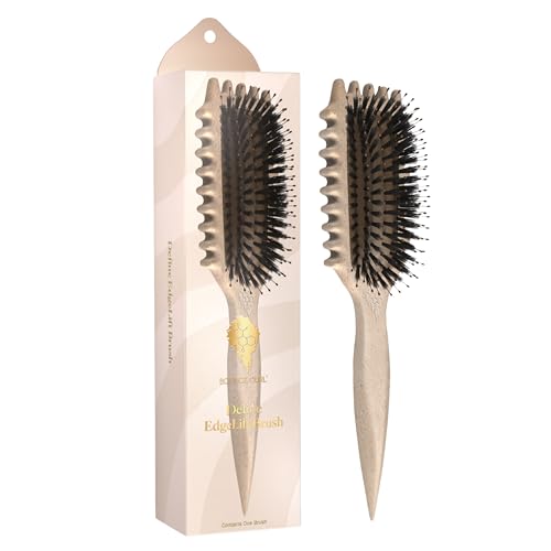 Bounce Curl Define Edgelift Brush, 5-In-1 Tool for Effortlessly Defined Curls, Waves & Coils, Reduces Frizz - Tan