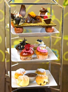 Confessions of a Chocoholic afternoon tea at Podium restaurant, Hilton, Park Lane, London LP. - Marie Claire