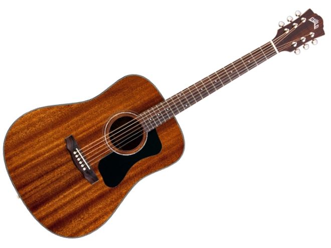 The GAD D-125 dreadnaught (MSRP &pound;526.80) is constructed primarily from mahogany and will have a rosewood fingerboard.