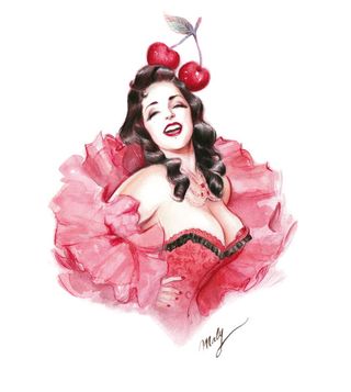 burlesque pinup