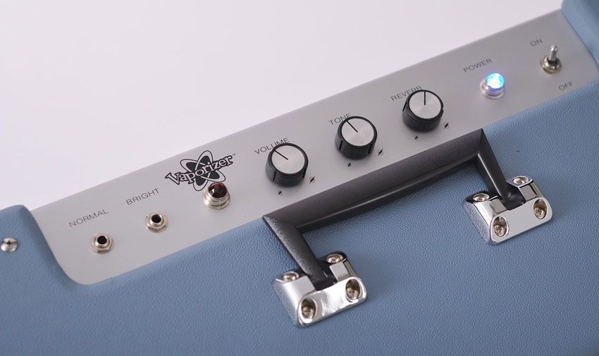 The Vaporizer's unusual reverb arrangement means the effect is more present in the mix at the lower end of the volume control