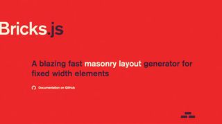 Web design tools: Bricks.js