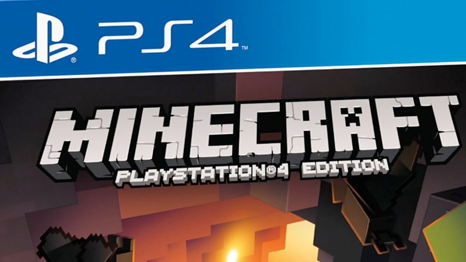 minecraft ps4 disc