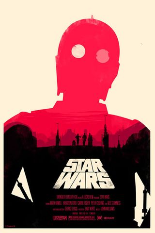 Olly Moss Star Wars poster