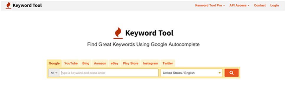 Keyword Tool: site é uma alternativa de planejador de palavras-chave