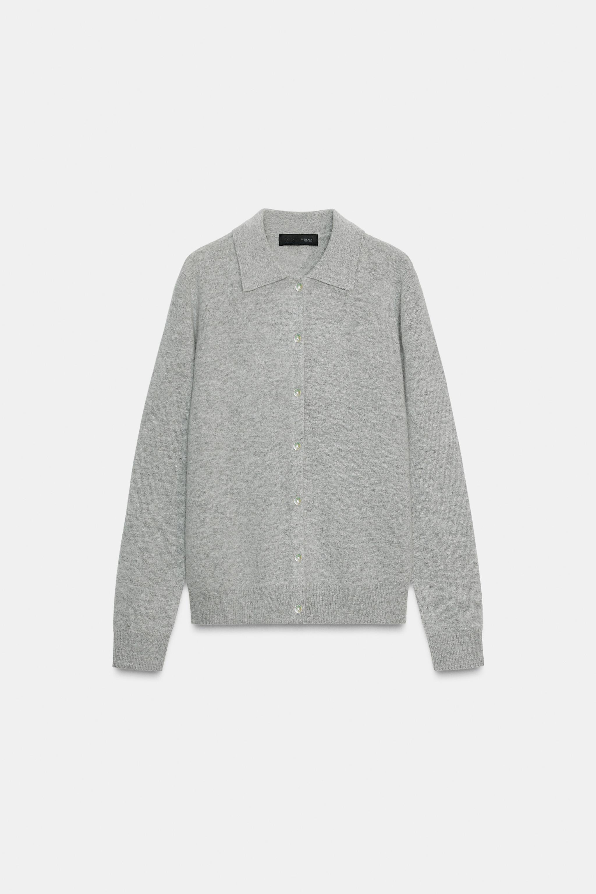 Wool and Cashmere Polo Jacket