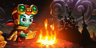 campsite Steamworld Dig 2