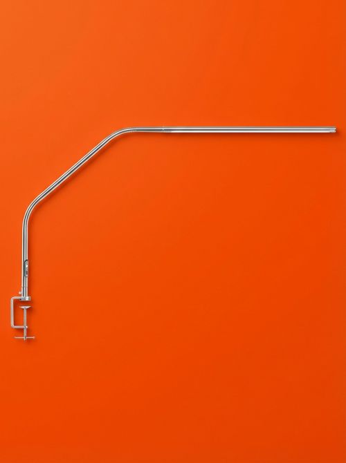 Slimline 4 Led Table Lamp in Brushed Steel