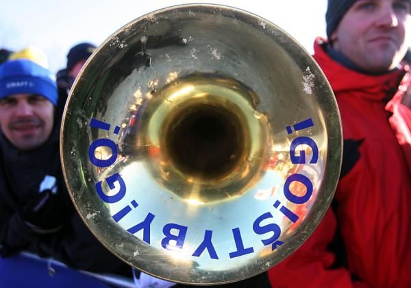This horn made plenty of noise for Stybar.