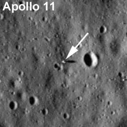 New Photos Reveal Apollo 11 at First Moon Landing Site | Space