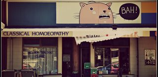 Homoepathy store, pseudoscience