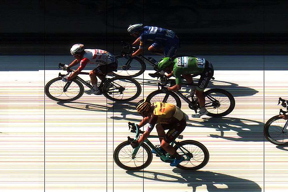The stage 16 sprint at the Tour de France