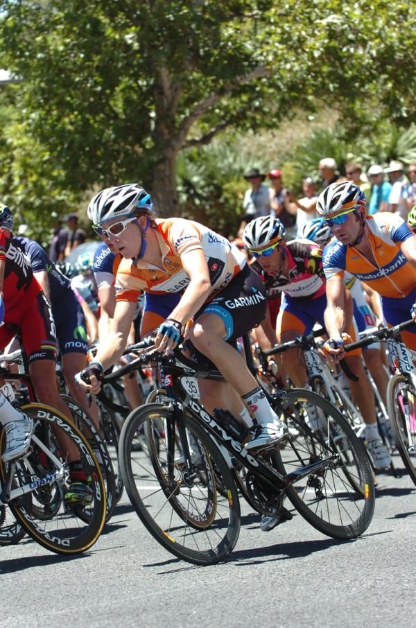 Cameron Meyer (Garmin-Cervelo) hangs on for the win