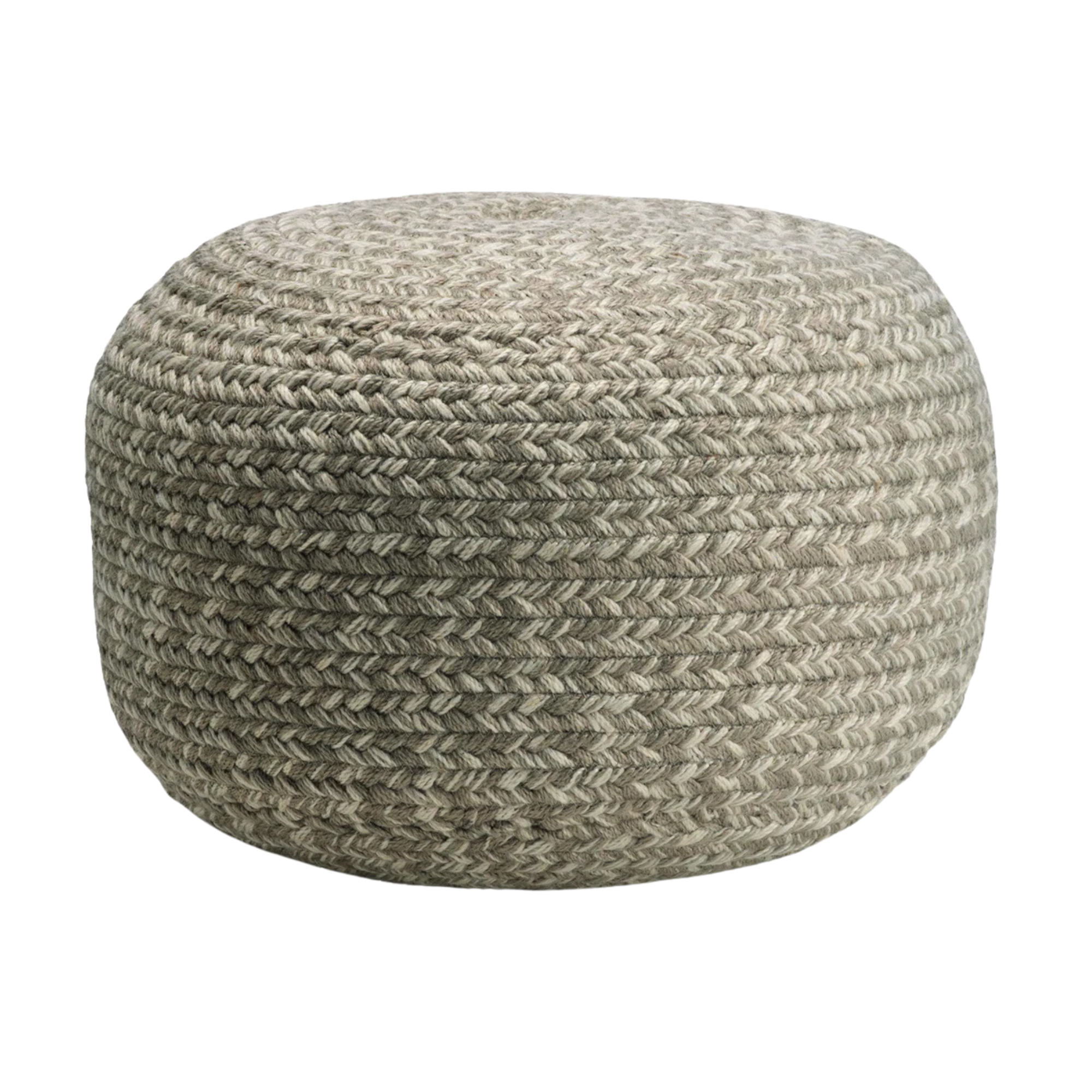 an outdoor pouf