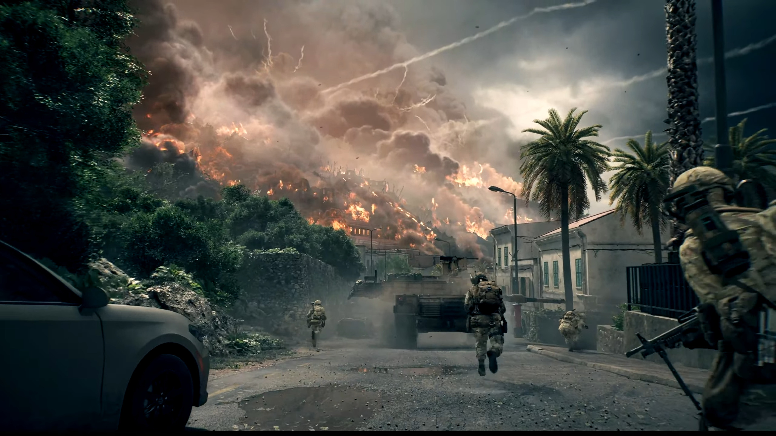 Screenshot from the Battlefield 6 multiplayer reveal