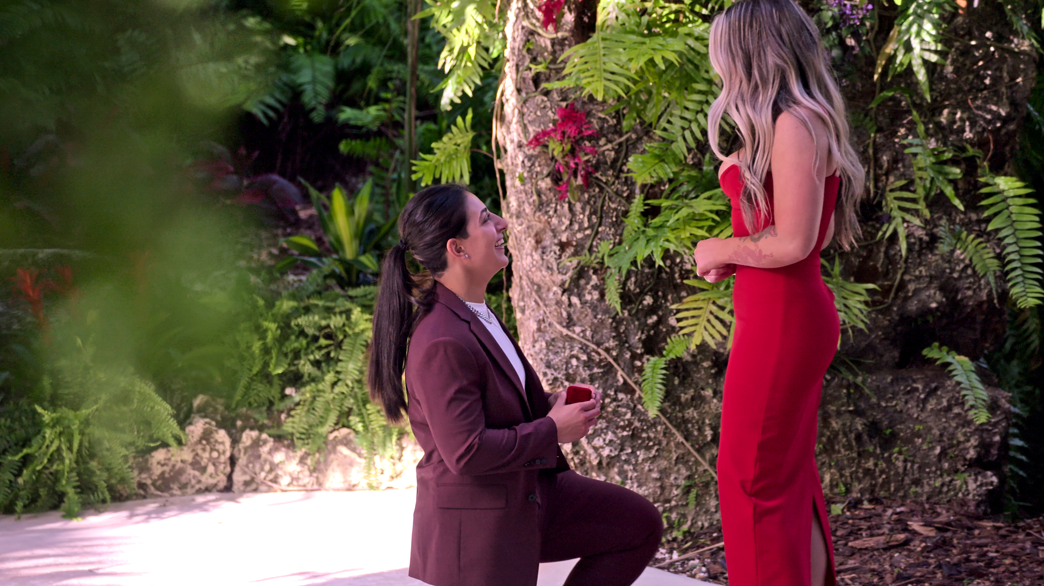Magan Mourad, Dayna Mathews in episode 209 of The Ultimatum: Queer Love.