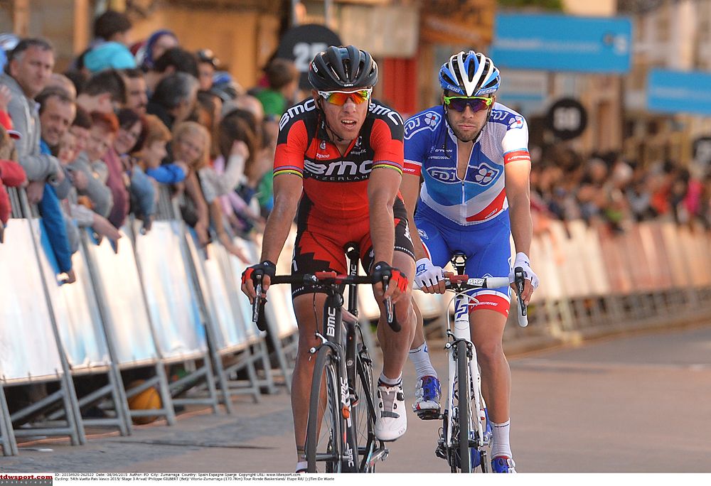 Philippe Gilbert (BMC) was 19th on the day