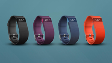 The Fitbit Charge tracker.