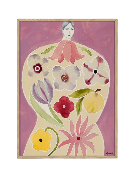 La Poire Apple Coat Framed Print