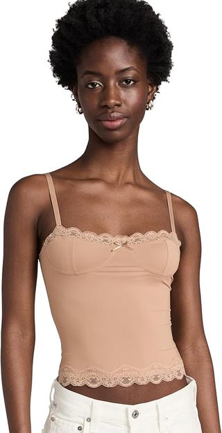 Lioness Women's Top Model Cami, Tan, Xs