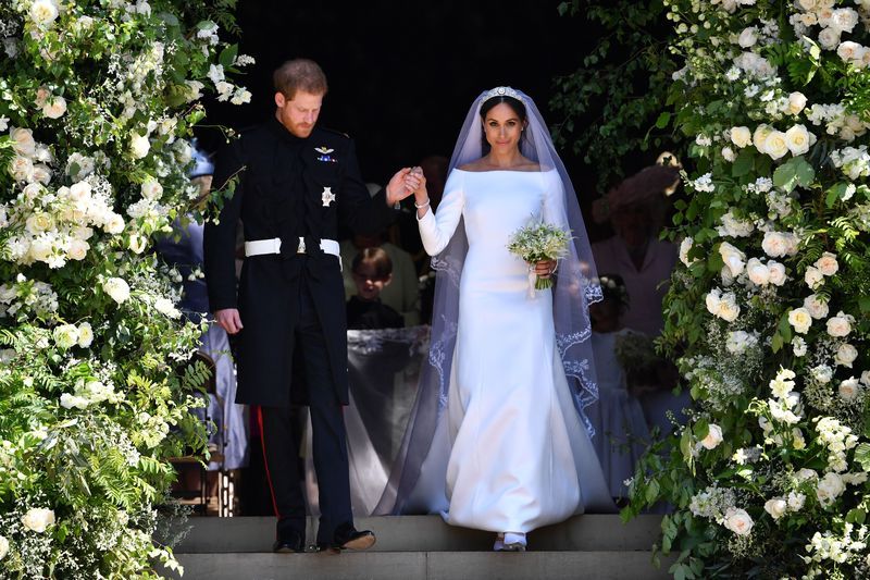 Meghan Markle Givenchy Wedding Dress