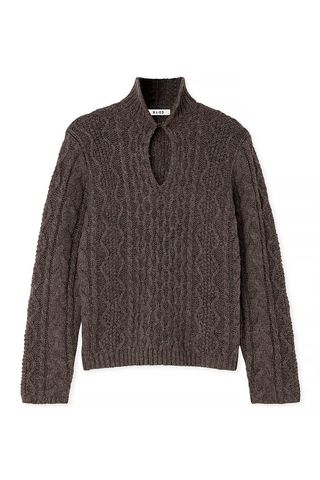 Annabel Rosendahl x NA-KD, Cable Knit Chunky Sweater