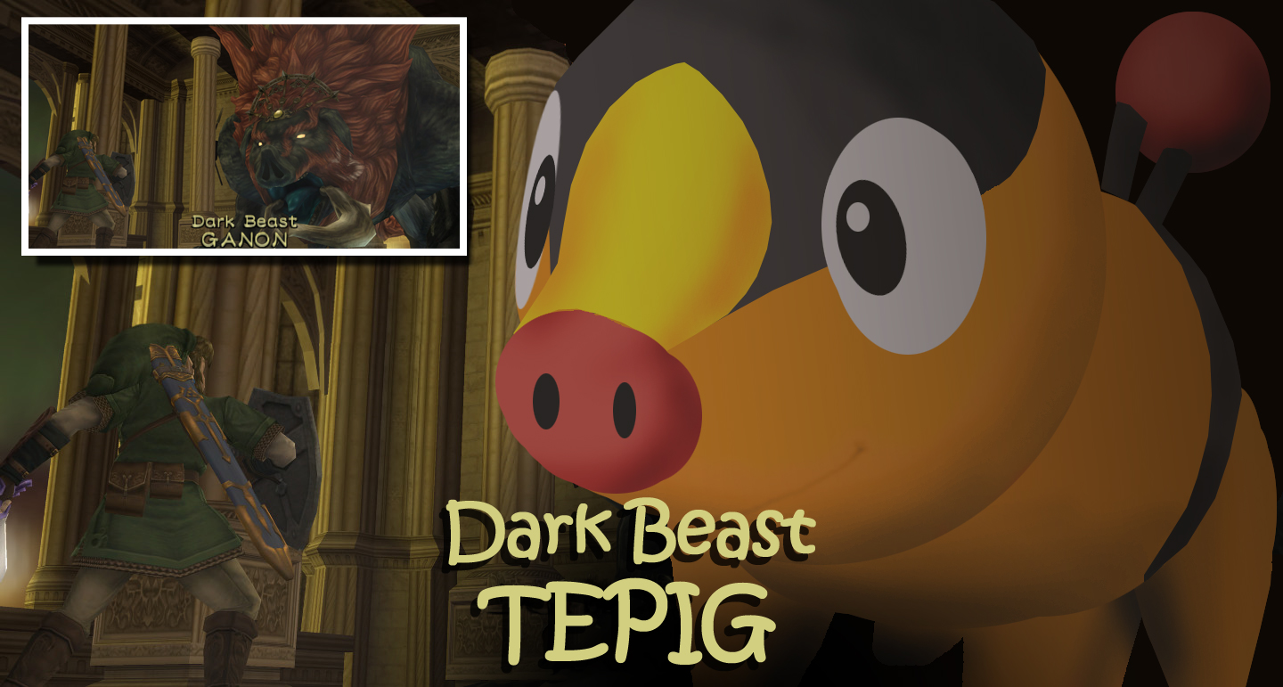 Tepig as... Ganon