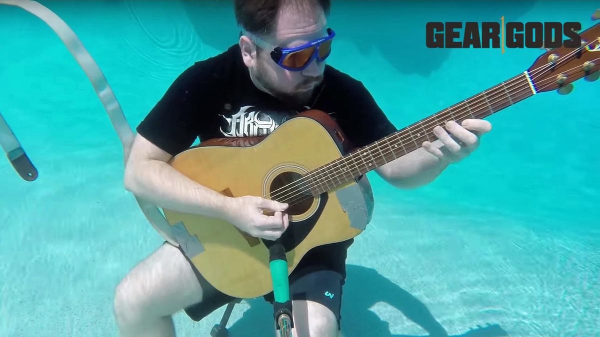This is what it sounds like when you play guitar underwater MusicRadar