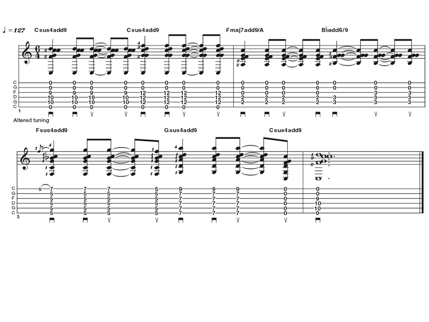 Intermediate lick two: Joni Mitchell acoustic