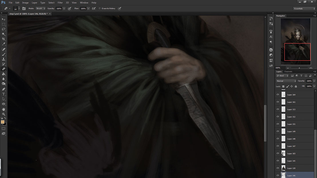 Paint complex lighting scenes in Photoshop
