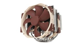 Noctua NH-D15 at an angle on a white background