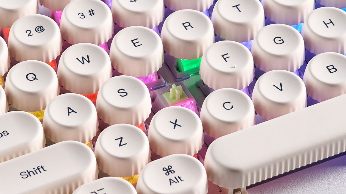 An Epomaker Glyph mechanical keyboard