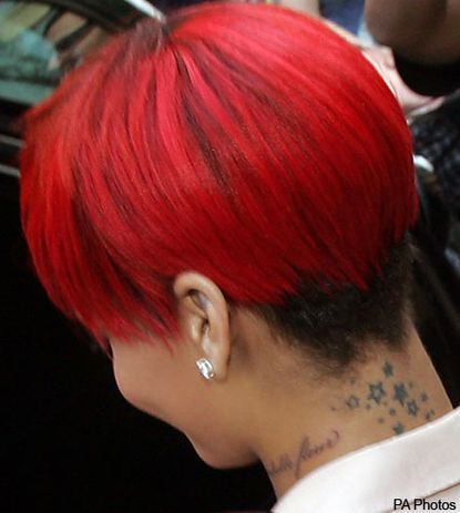 Rihanna - Rihanna debuts new tattoo - Celebrity tattoos - Tattoos - Celebrity News - Marie Claire