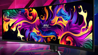 Image of new QD-OLED monitor