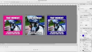 How to make a meme in Photoshop: duplicate Artboards