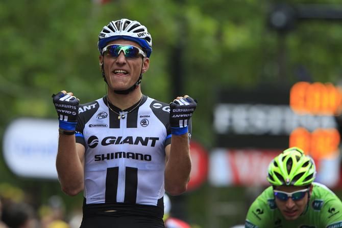Marcel Kittel (Giant-Shimano) wins the Tour de France stage in London
