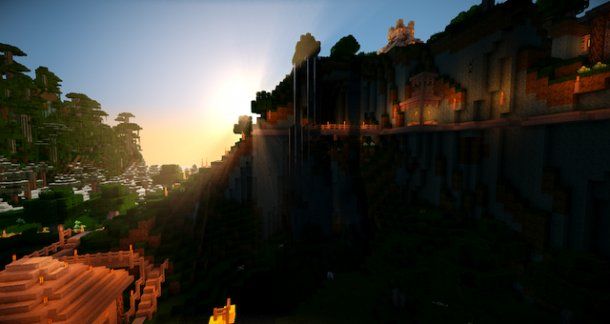 Minecraft mod adds beautiful lighting and water | PC Gamer