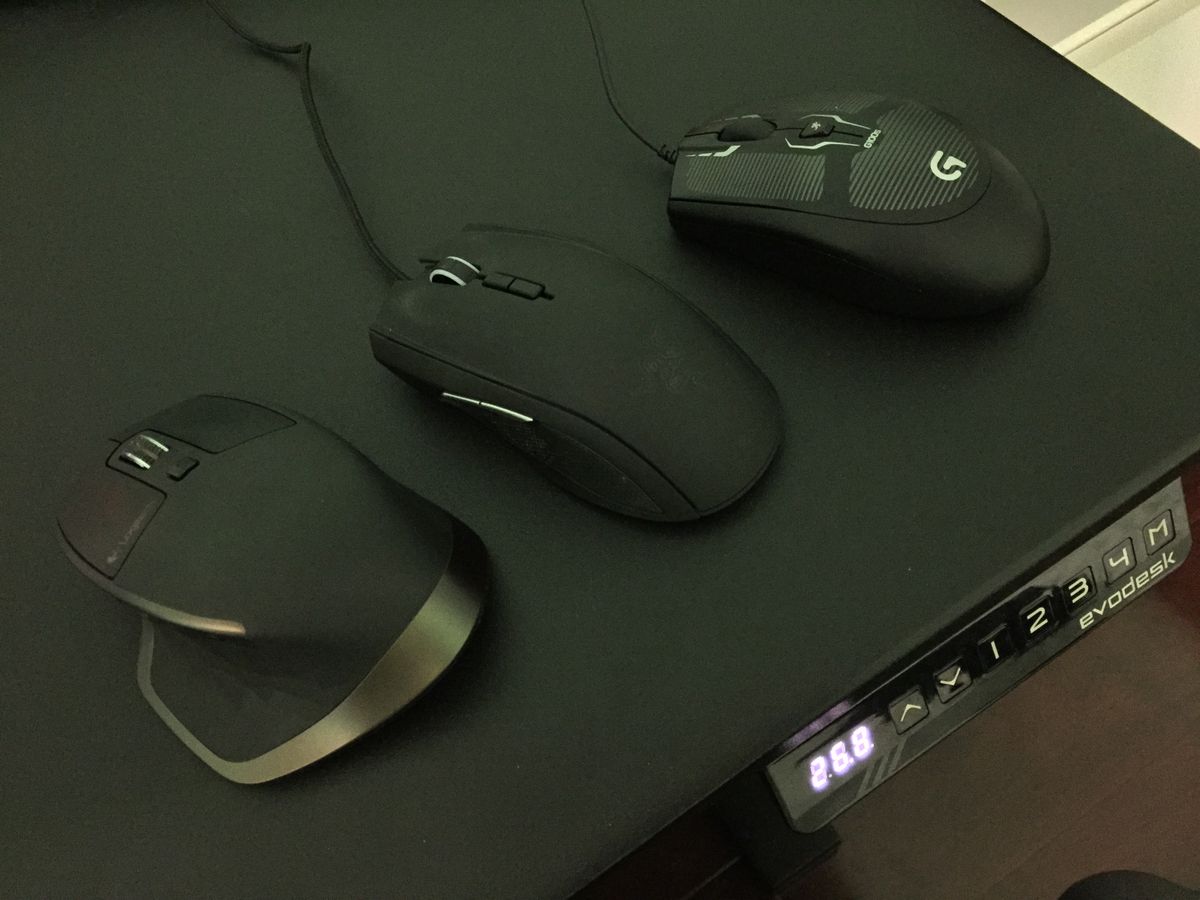 Evodesk standing desk review PC Gamer